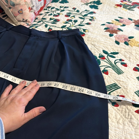 Tranjori wide leg palazzo pants navy Xl nwt - Picture 10 of 13